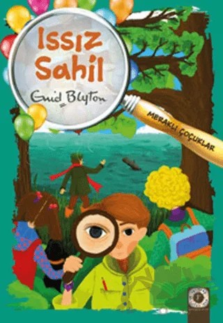 Meraklı Çocuklar - Issız Sahil – Enid Blyton – Artemis Yayınları kitap kapağı