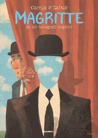 Magritte – Vincent Zabus, Thomas Campi – Flaneur Books kitap kapağı