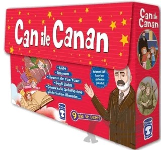 Can ile Canan Mehmet Akif'i Seviyoruz Seti (5 Kitap Takım) – Nefise Atçakarlar – Timaş Çocuk kitap kapağı