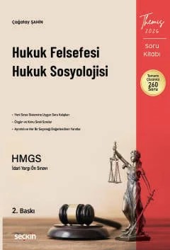 THEMIS – Hukuk Felsefesi Hukuk Sosyolojisi Soru Kitabı – Çağatay Şahin – Seçkin Yayıncılık kitap kapağı