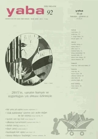 Yaba Edebiyat Dergisi Sayı: 92 – Yaba Dergisi Yayınları kitap kapağı