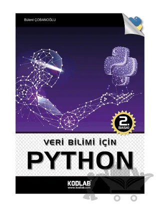 Veri Bilimi İçin Python – Bülent Çobanoğlu – Kodlab Yayın Dağıtım kitap kapağı