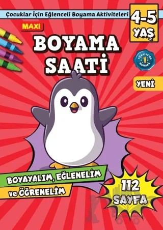 Maxi Boyama Saati 8 – İlhan Arlı – Maxi Yayıncılık kitap kapağı