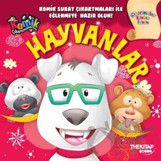 Komik Çıkartmalarım Hayvanlar – Kolektif – The Kitap kitap kapağı