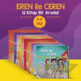 Eren İle Ceren İlk Okuma Serisi (12 Kitap Takım) – Nurdan Damla – Motto Yayınları kitap kapağı