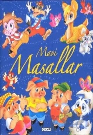 Mavi Masallar – Kolektif – Çiçek Yayıncılık kitap kapağı