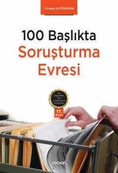 100 BaşlıktaSoruşturma Evresi – Cüneyd Altıparmak – Seçkin Yayıncılık kitap kapağı