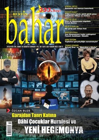 Berfin Bahar Aylık Kültür Sanat ve Edebiyat Dergisi Sayı: 333 Kasım 2025 – Berfin Bahar Dergisi kitap kapağı
