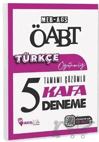 ÖABT MEB-AGS Türkçe Öğretmenliği 5 Kafa Deneme Çözümlü – Kollektif – Hoca Kafası Yayınları kitap kapağı