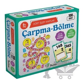 Çarpma Bölme 9 Yaş Dört İşlem Kartlar – Kolektif – Teleskop Popüler Bilim kitap kapağı