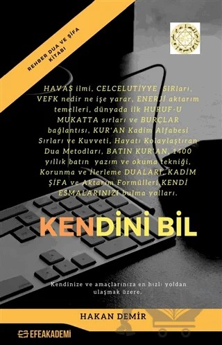 Kendini Bil – Hakan Demir – Efe Akademi Yayınları kitap kapağı