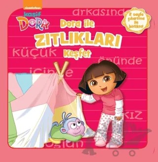Dora İle Zıtlıkları Keşfet – Kolektif – Doğan Egmont Yayıncılık kitap kapağı