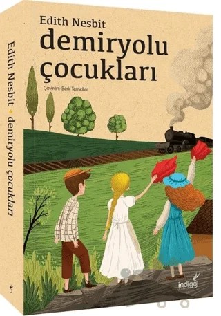 Demiryolu Çocukları – Edith Nesbit – İndigo Çocuk kitap kapağı