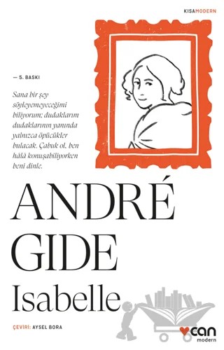 Isabelle – Andre Gide – Can Yayınları kitap kapağı