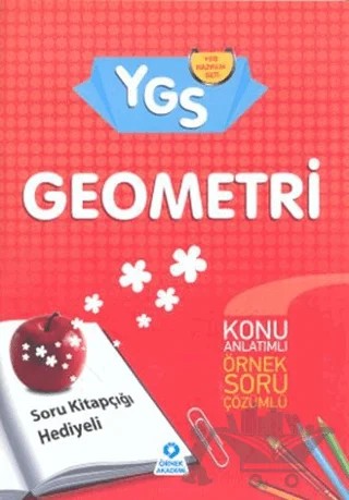 YGS Geometri - Soru Kitapçığı Hediyeli – Kolektif – Örnek Akademi kitap kapağı