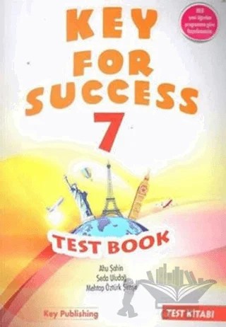 7. Sınıf Key Fof Success Test Book – Ahu Şahin, Mehtap Öztürk Şimşir, Seda Uludağ – Key Publishing kitap kapağı