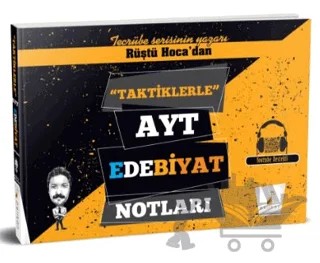 Rüştü Hoca'dan Taktiklerle AYT Edebiyat Notları – Rüştü Bayındır – Pelikan Tıp Teknik Yayıncılık kitap kapağı