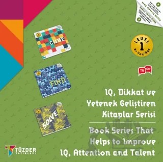 8+ Yaş Seti Level 1 – Kolektif – TÜZDER Yayınları kitap kapağı