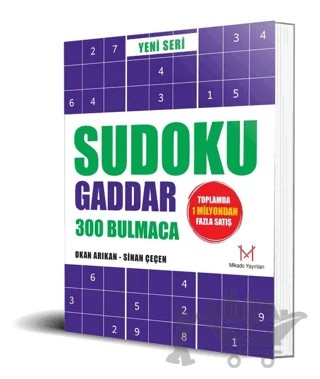 Sudoku Gaddar - Yeni Seri – Okan Arıkan, Sinan Çeçen – Mikado Yayınları kitap kapağı