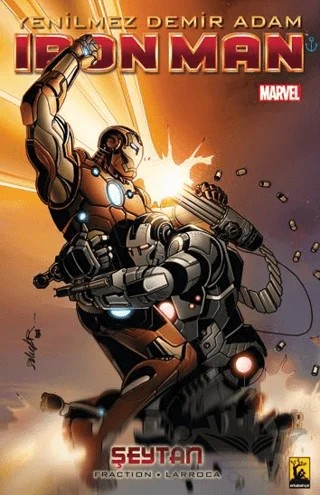 Iron Man : Yenilmez Demir Adam Cilt 9 – Matt Fraction – Arka Bahçe Yayıncılık kitap kapağı