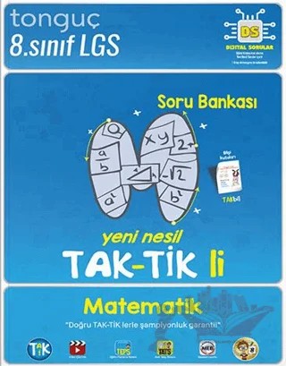 8. Sınıf Matematik Taktikli Soru Bankası – Kolektif – Tonguç Akademi kitap kapağı