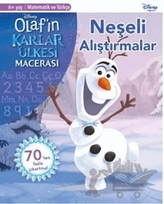 Neşeli Alıştırmalar - Disney Olafın Karlar Ülkesi Macerası – Kolektif – Doğan Egmont Yayıncılık kitap kapağı
