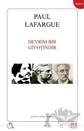 Devrim Bir Giyotindir – Paul Lafargue – Aylak Adam Kültür Sanat Yayıncılık kitap kapağı