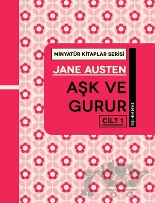 Aşk ve Gurur Cilt 1 - Minyatür Kitaplar Serisi (Ciltli) – Jane Austen – Martı Yayınları kitap kapağı