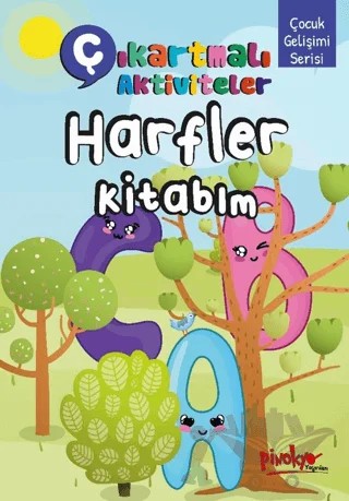 Çıkartmalı Aktiviteler Harfler Kitabım – Buçe Dayı – Pinokyo Yayınları kitap kapağı