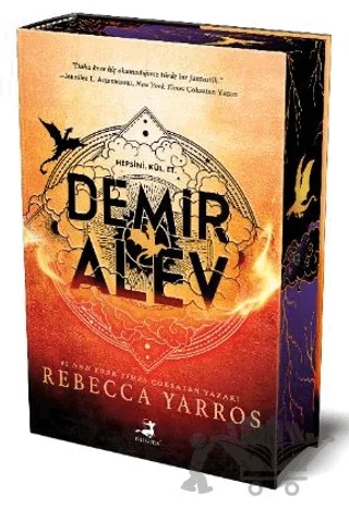 Demir Alev – Rebecca Yarros – Olimpos Yayınları kitap kapağı