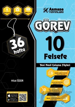 Görev 10 Felsefe Yeni Nesil Çalışma Föyleri – Hilal Özer – Armada Yayınları kitap kapağı