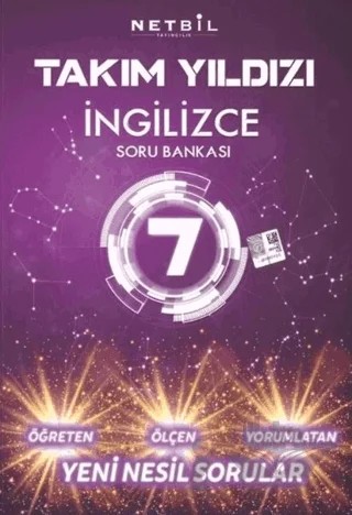7. Sınıf Takım Yıldızı İngilizce Soru Bankası – Kolektif – Netbil Yayıncılık kitap kapağı