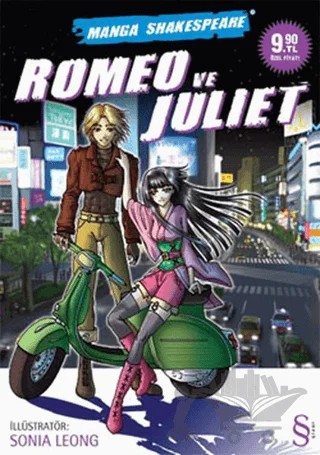 Romeo ve Juliet - Manga Shakespeare – William Shakespeare – Everest Yayınları kitap kapağı