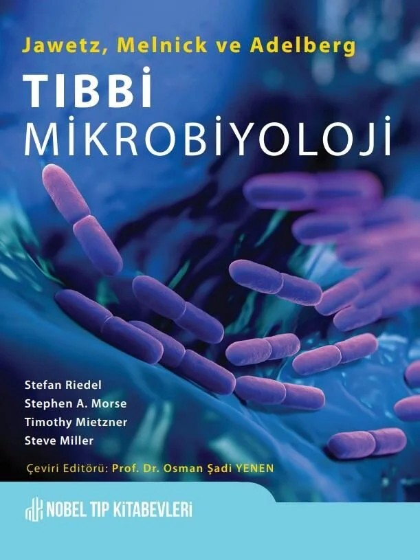 Jawetz, Melnick ve Adelberg Tıbbi Mikrobiyoloji – Nobel Tıp Kitabevi kitap kapağı