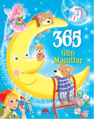 365 Gün Masallar – Kolektif – Martı Yayınları kitap kapağı