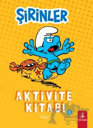 Şirinler Aktivite Kitabı 3 – Peyo – Büyülü Fener Yayınları kitap kapağı