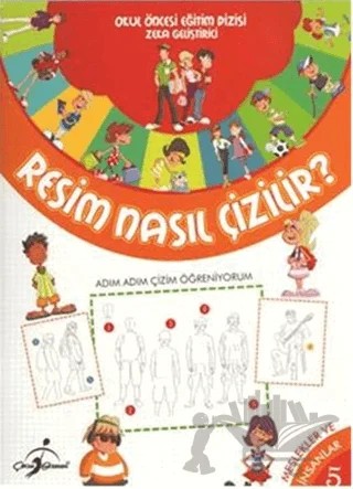 Resim Nasıl Çizilir? 5: Meslekler ve İnsanlar – Kolektif – Çocuk Gezegeni kitap kapağı
