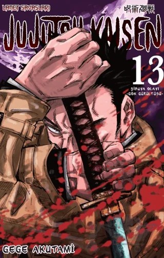 Jujutsu Kaisen 13. Cilt – Gege Akutami – Gerekli Şeyler Yayıncılık kitap kapağı