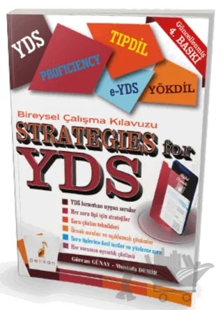 Strategies for YDS Bireysel Çalışma Kılavuzu – Gürcan Günay, Mustafa Demir – Pelikan Tıp Teknik Yayıncılık kitap kapağı