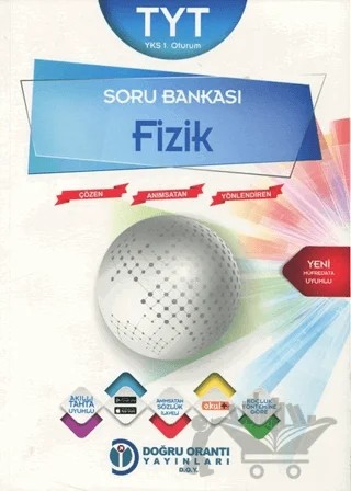 TYT YKS 1. Oturum Fizik Soru Bankası – Kolektif – Doğru Orantı Yayınları kitap kapağı