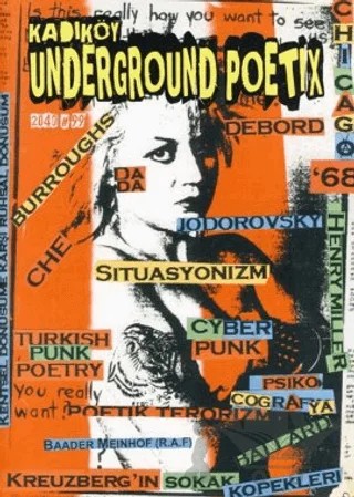 Kadıköy Underground Poetix 2040/99 – Kolektif – Altıkırkbeş Yayınları kitap kapağı