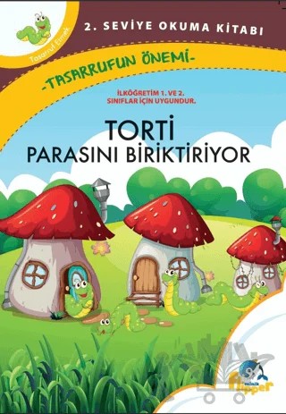 Torti Parasını Biriktiriyor – Derya Erdoğmuş – Minik Flipper kitap kapağı