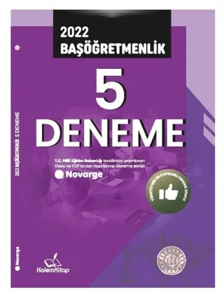 Başöğretmenlik 5 Deneme – Kolektif – Kalemkitap kitap kapağı