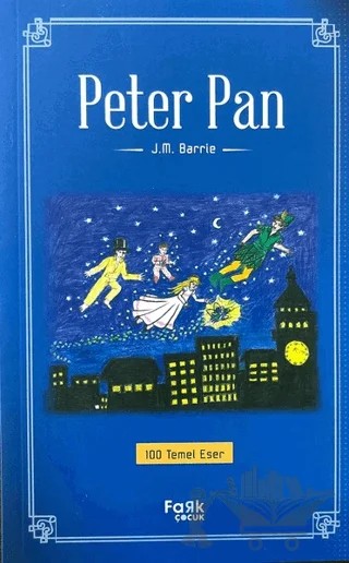 Peter Pan – James Matthew Barrie – Fark Yayınları kitap kapağı