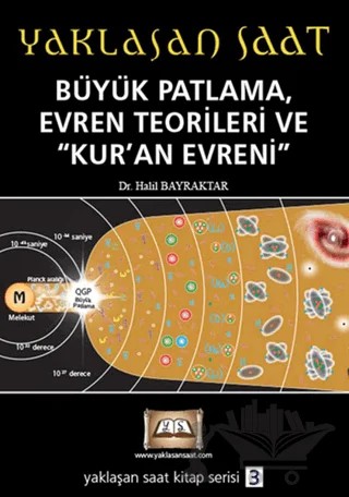 Yaklaşan Saat 1 - Büyük Patlama, Evren Teorileri ve Kur’an Evreni – Halil Bayraktar – Tuva Yayıncılık kitap kapağı
