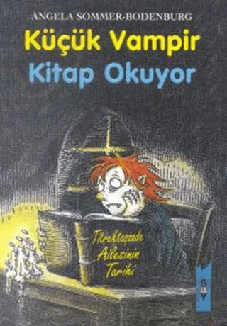 Küçük Vampir Kitap Okuyor 9 – Angela Sommer-Bodenburg – Say Çocuk kitap kapağı