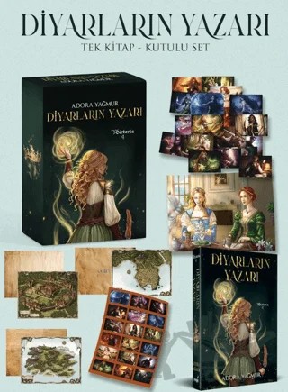 Diyarların Yazarı – Wisteria 4 (Kutulu) – Adora Yağmur – İndigo Kitap kitap kapağı
