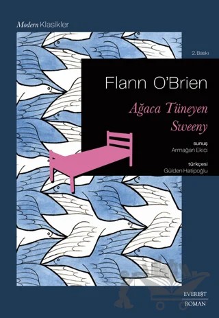 Ağaca Tüneyen Sweeny – Flann O'Brien – Everest Yayınları kitap kapağı