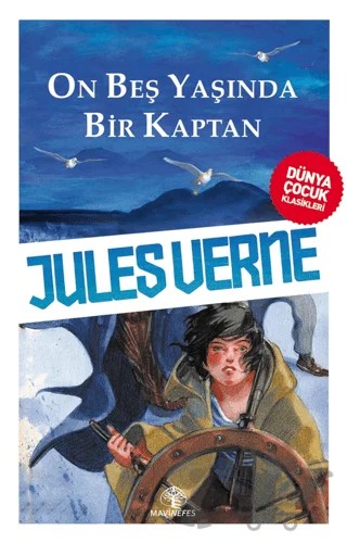 On Beş Yaşında Bir Kaptan – Jules Verne – Mavi Nefes Yayınları kitap kapağı