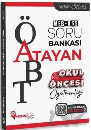 ÖABT MEB - AGS Okul Öncesi Öğretmenliği Atayan Soru Bankası Çözümlü – Kollektif – Hoca Kafası Yayınları kitap kapağı